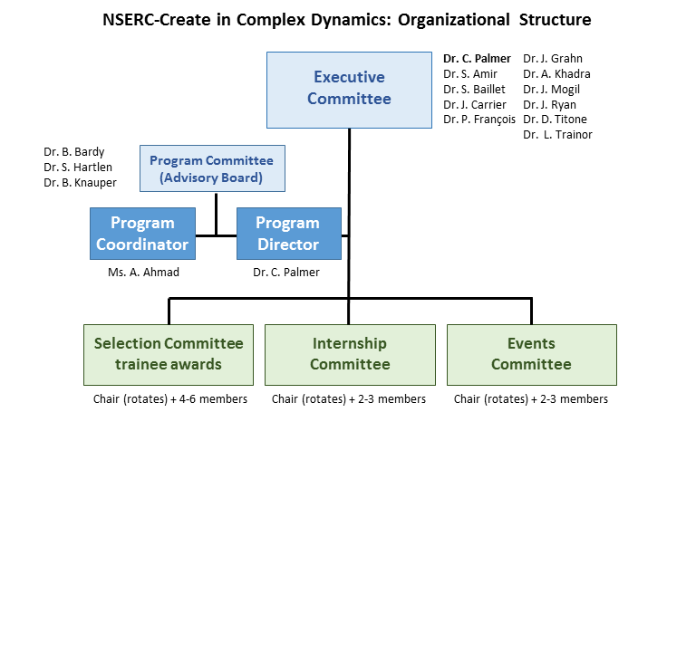 CD-CREATE organization structure